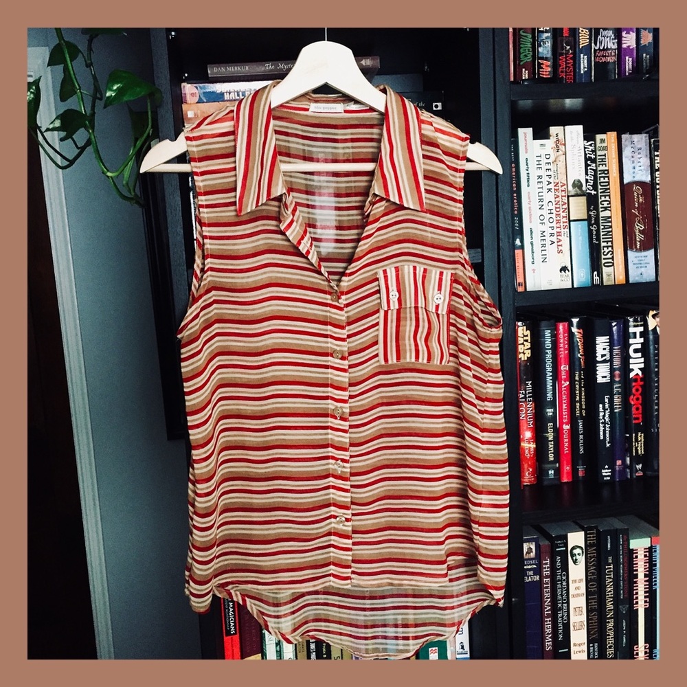 ModCloth Blue Pepper tank